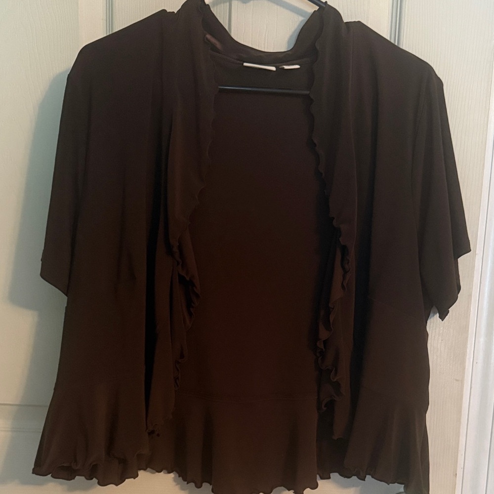 Cato Chocolate Brown Blouse
